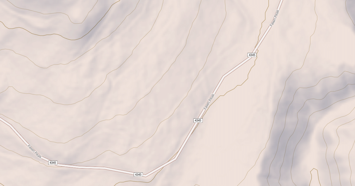 Map preview of FAWN PEAK