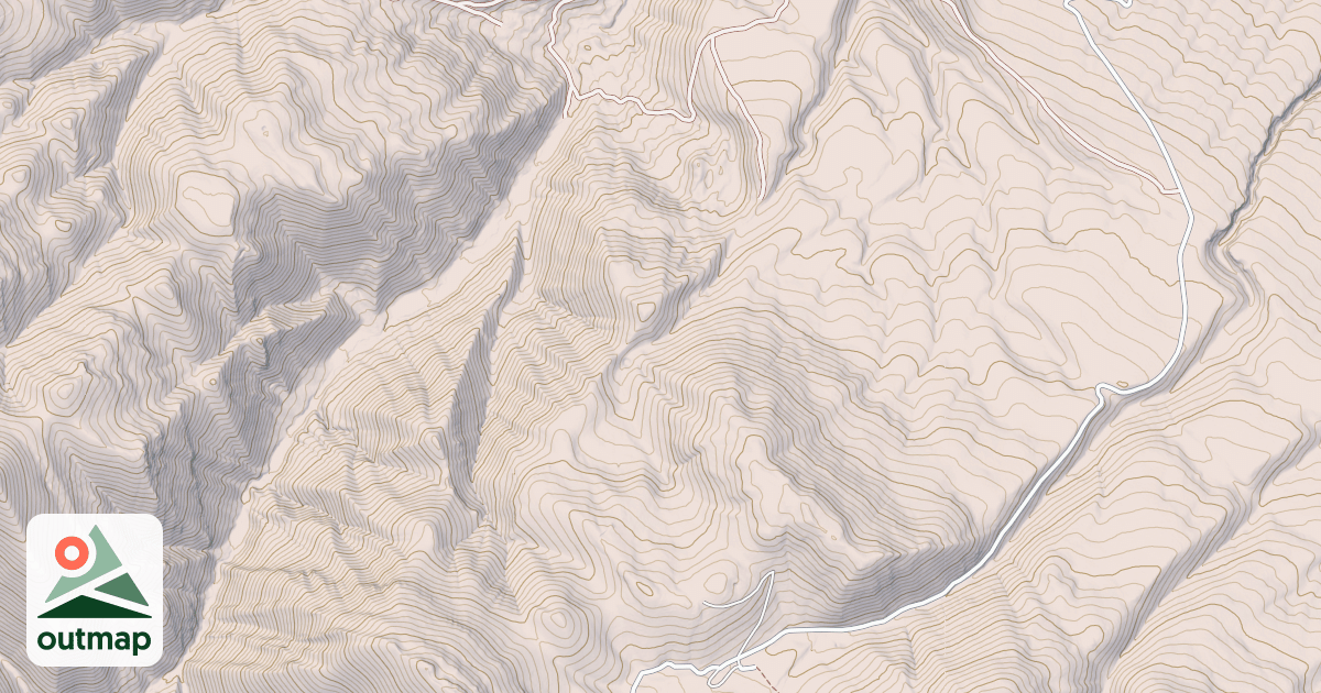 Map of LONG GULCH/INDIAN