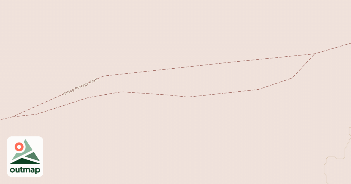 Map of Iditarod National Historic Trail