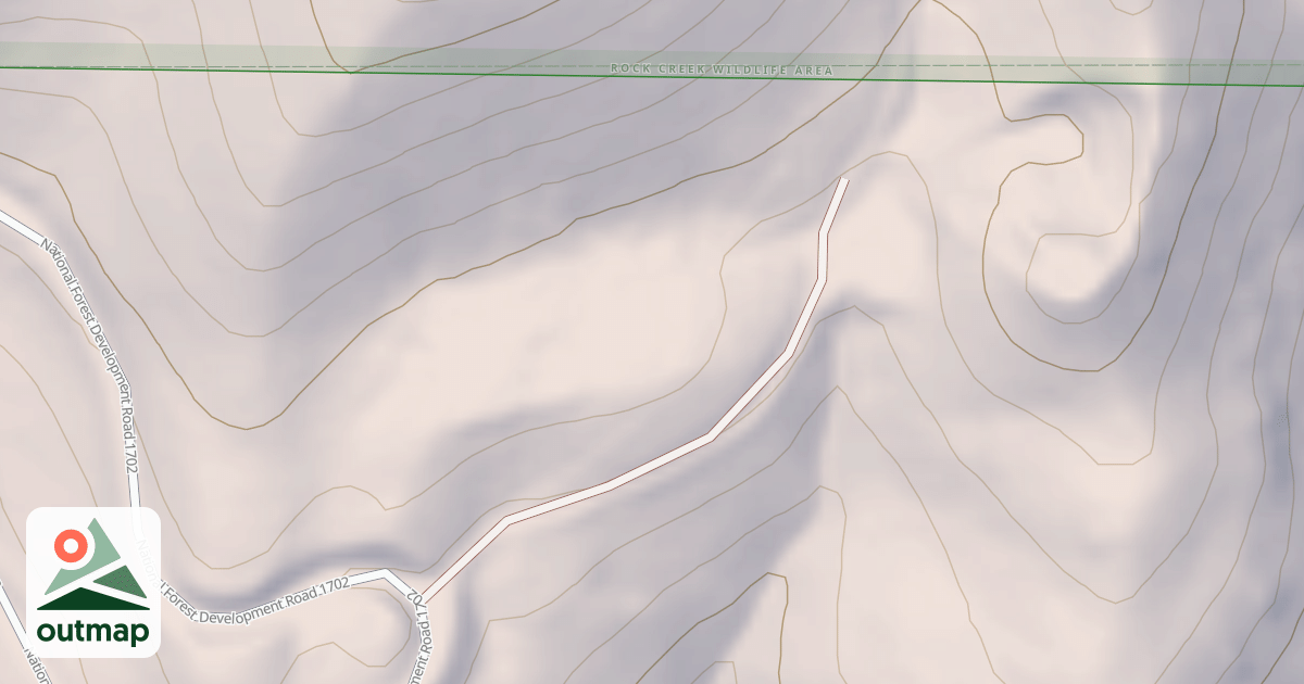 Map of CRUSHED ROCK