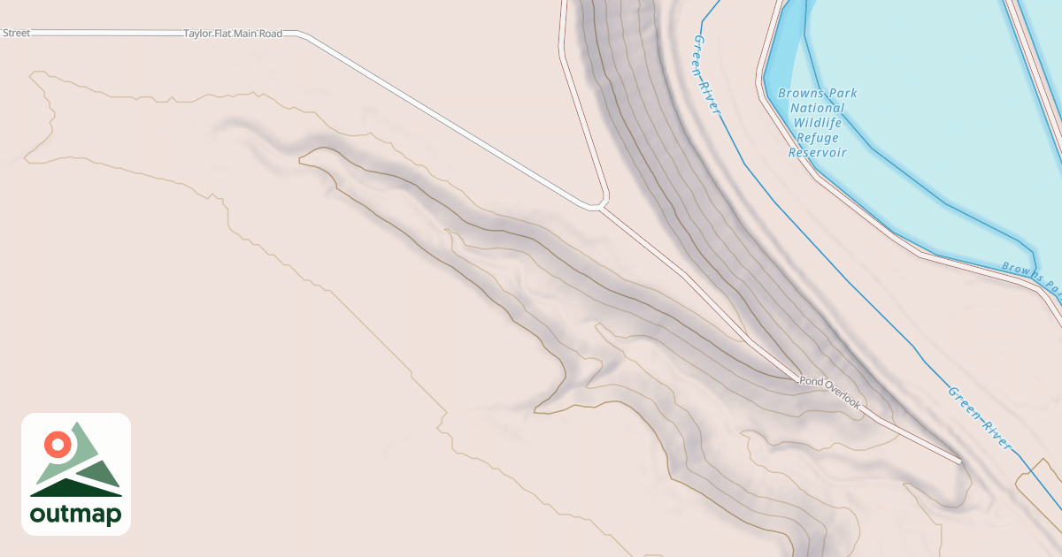 Map of BLM National GTLF Public Motorized Roads da321899-285b-4e26-bb06-675e36c9cef2