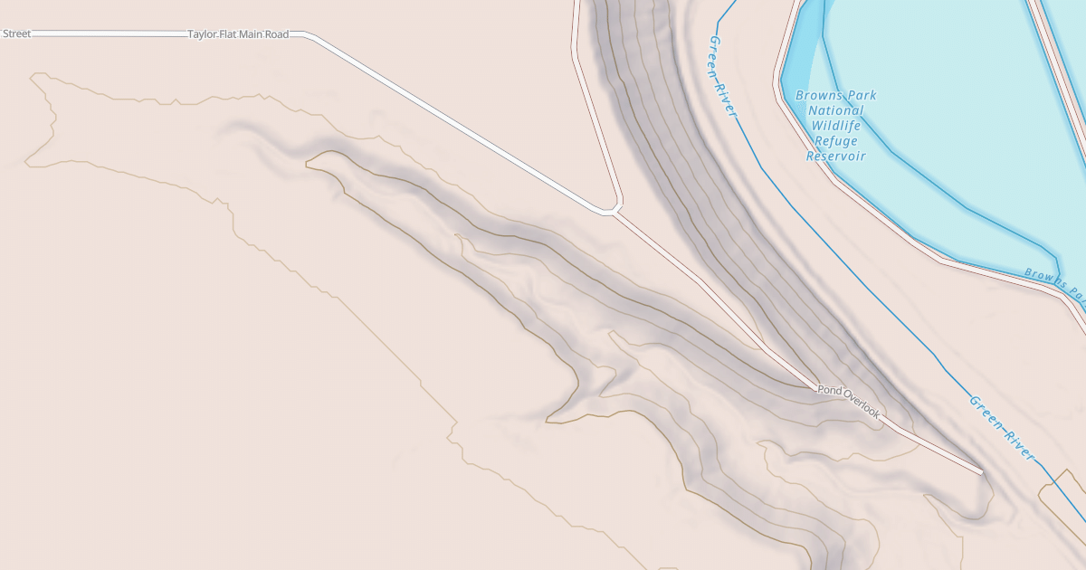 Map preview of BLM National GTLF Public Motorized Roads da321899-285b-4e26-bb06-675e36c9cef2