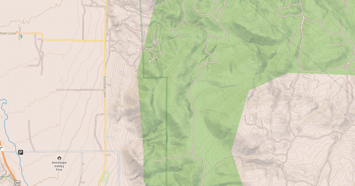 Map preview of BLACKWELL CANYON