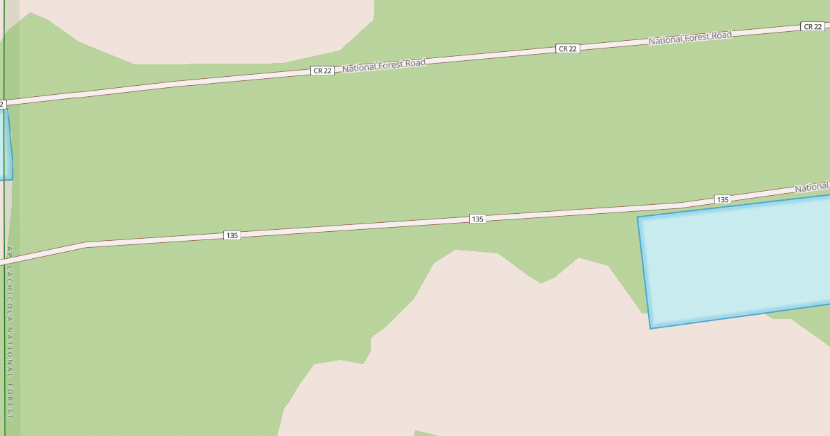 Map preview of USFS Motor Vehicle Use Map Roads {ED889AF1-BE80-44C7-9544-54377E518C66}