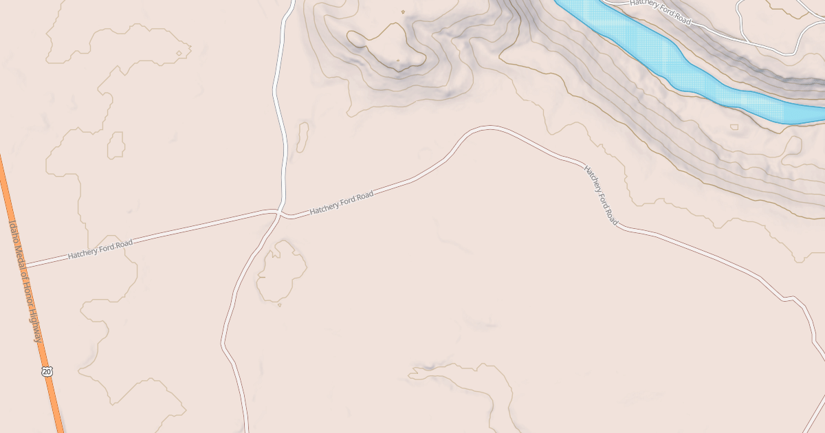 Map preview of WEST HATCHERY FORD