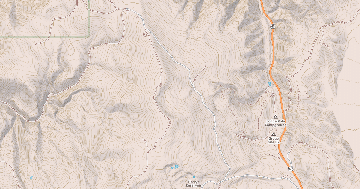Map preview of Big Glade Snomo Groomed