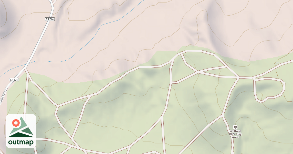 Map of BLM National GTLF Public Motorized Roads 05c0717a-2418-46fb-b092-8990d204c60c