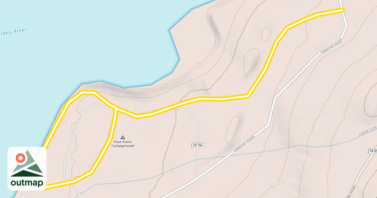 Map of Burnt Meadow