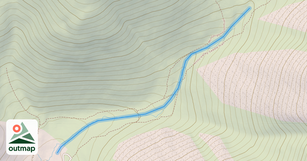 Map of Creekbed