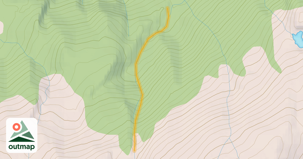 Map of Caribou Drainage