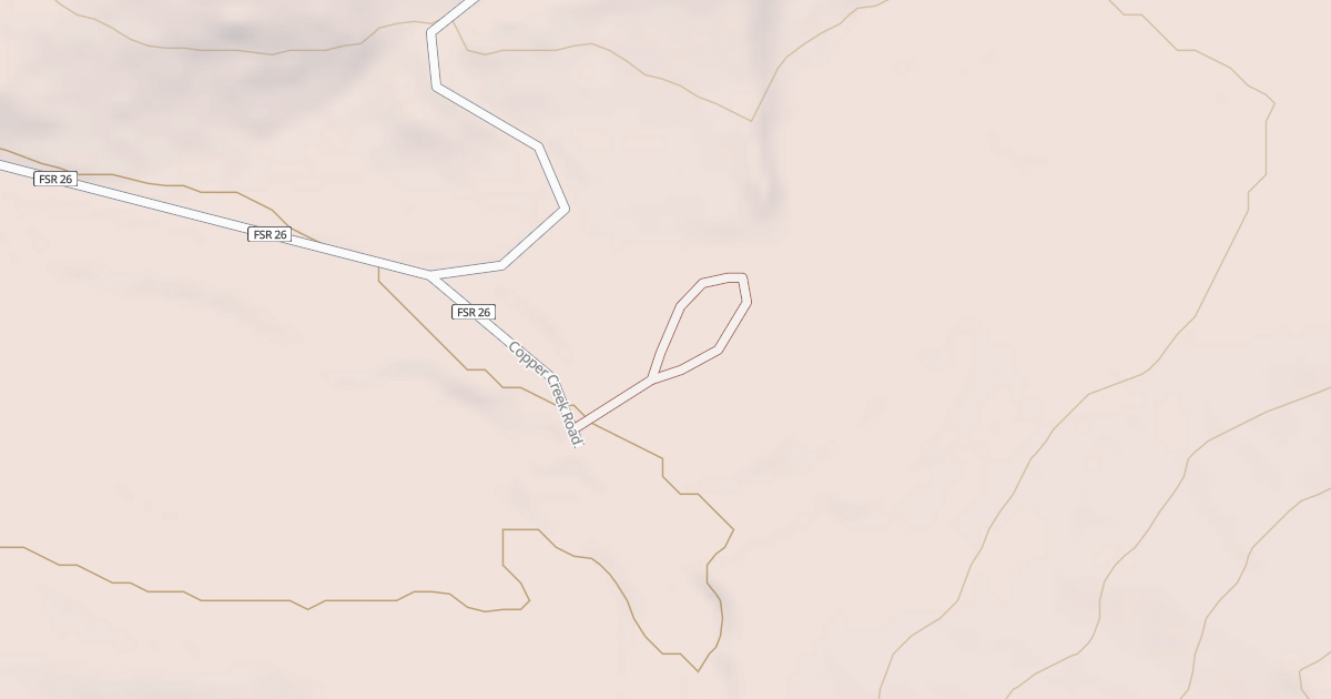 Map preview of SUCKER CREEK CAMPSITE