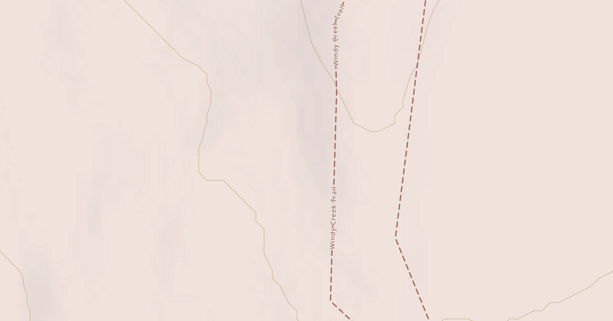 Map preview of Windy Creek Subsistence Ohv Trail