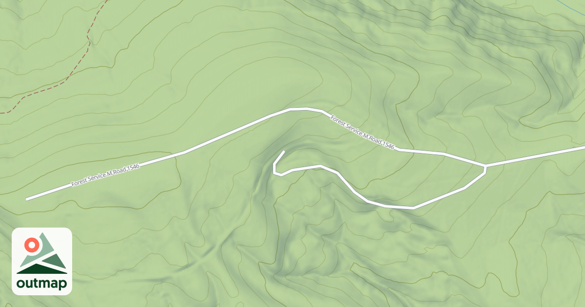 Map of USFS National Forest System Roads {A5565A3B-76C3-4AB6-9B94-5225C62DE946}