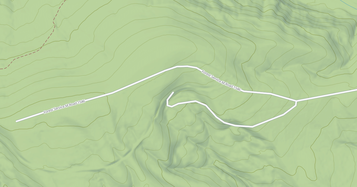 Map preview of USFS National Forest System Roads {A5565A3B-76C3-4AB6-9B94-5225C62DE946}