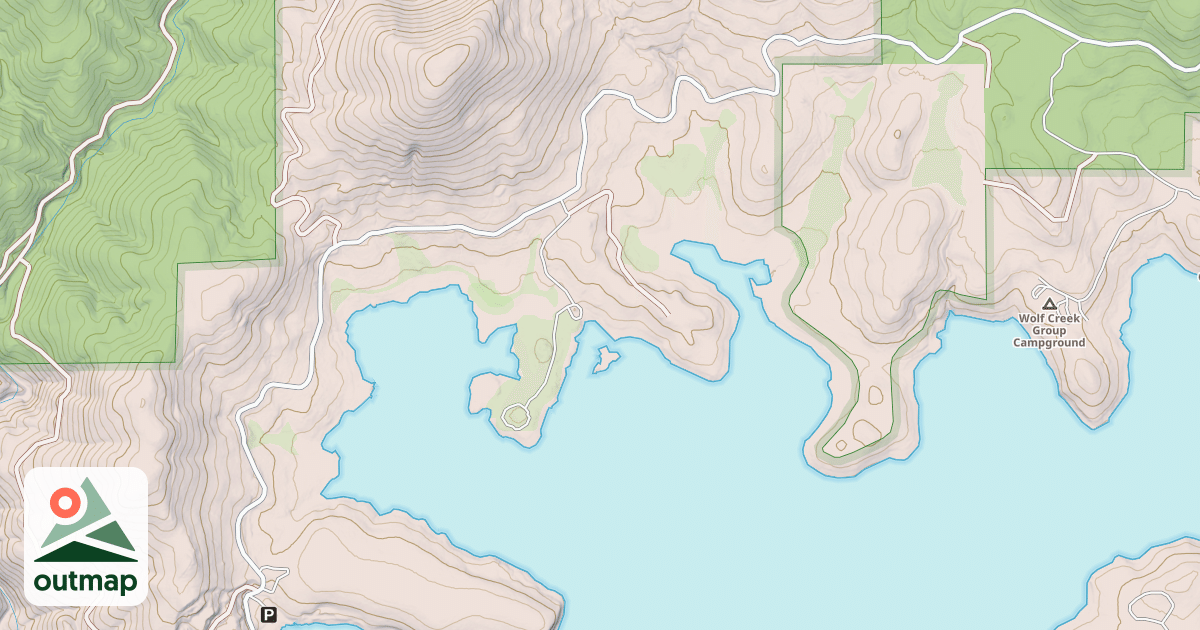 Map of BRYANT SPRINGS