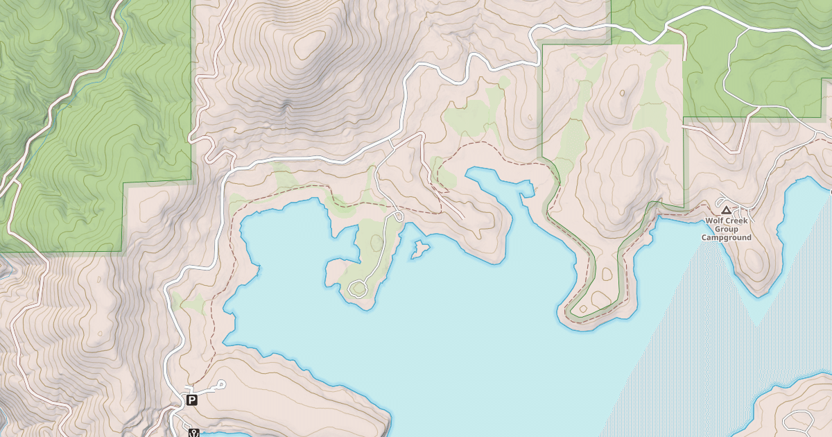 Map preview of BRYANT SPRINGS