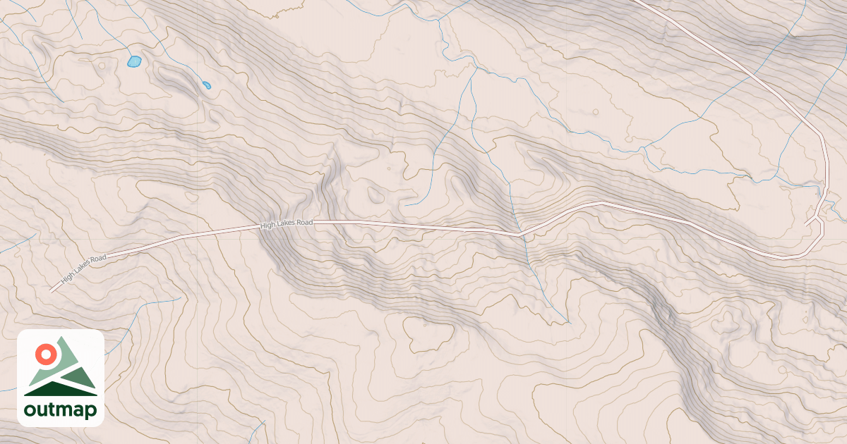 Map of COON HOLLOW SOUTH