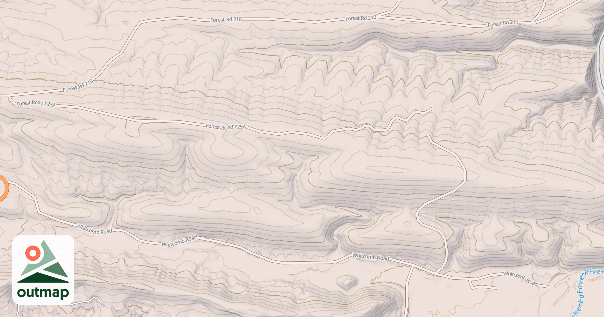 Map of WHITCOMB