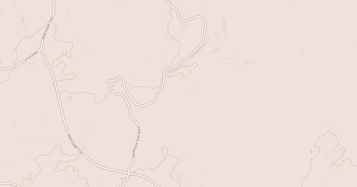Map preview of Straight Arrows Trail