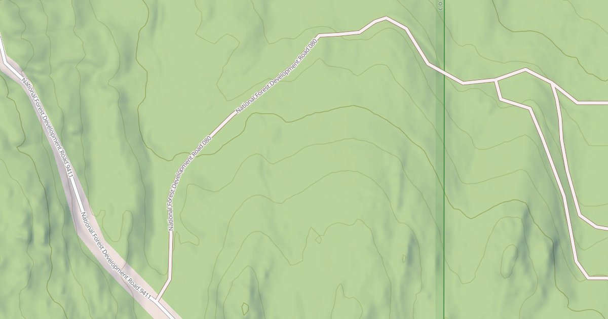 Map preview of OLD HANSON CREEK