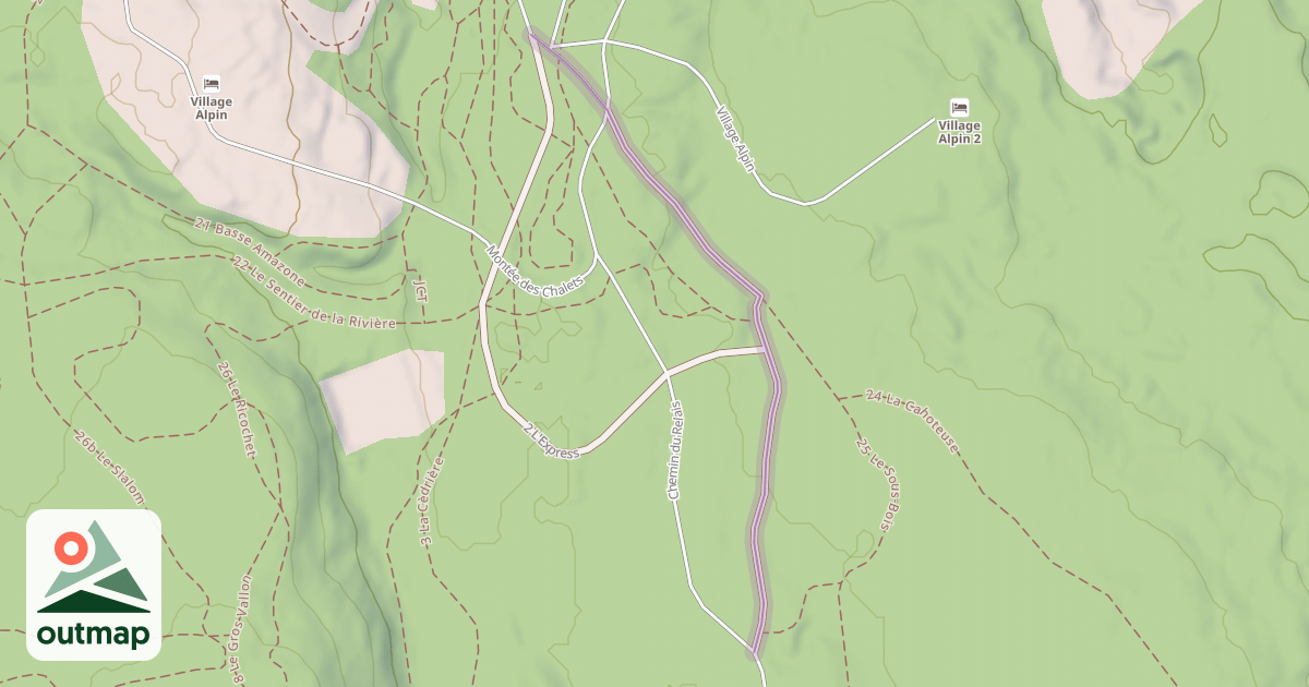 Map of 5 Chemin du Relais