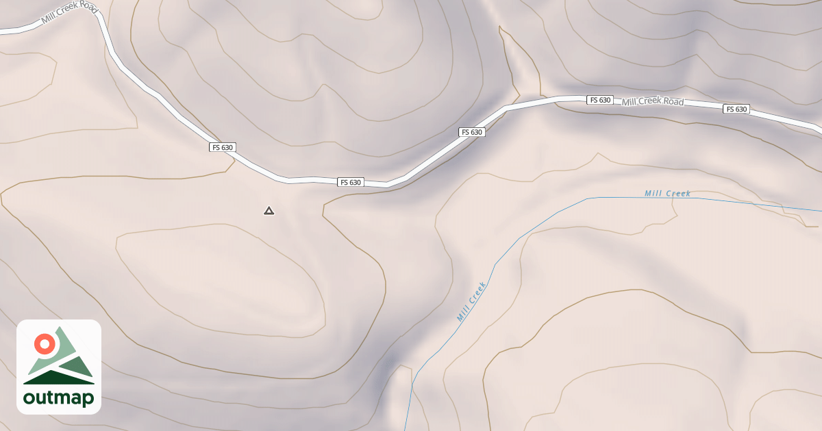 Map of HICKEY GAP