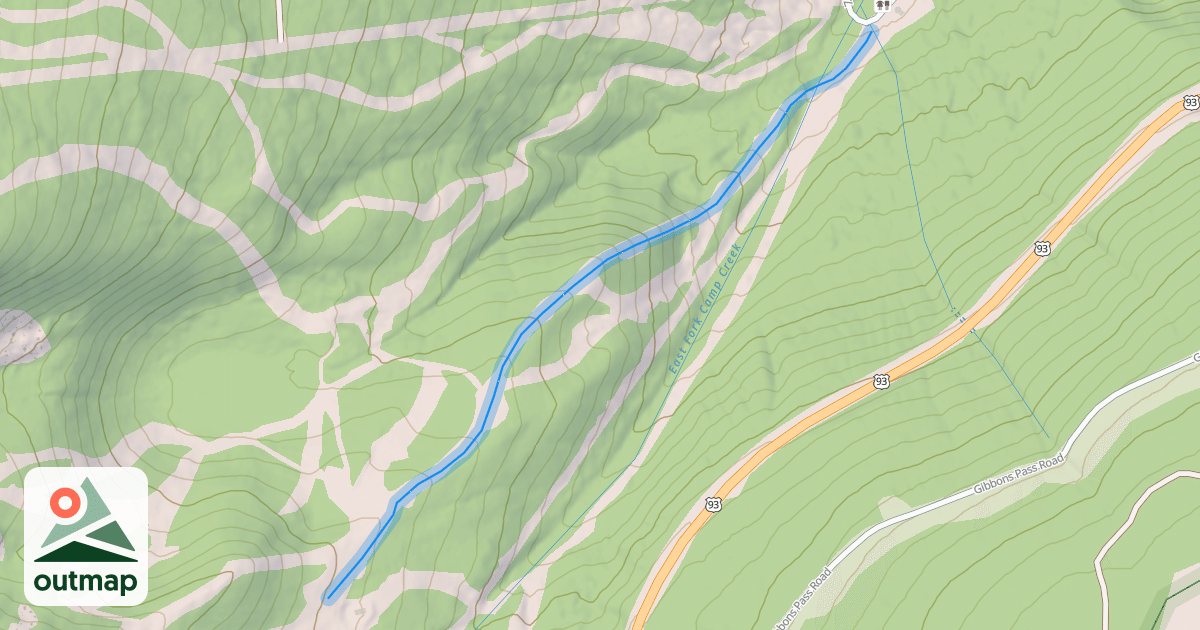 Map of Main Street