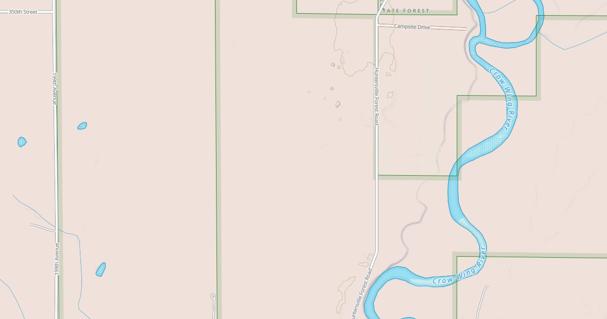 Map preview of Huntersville Trail