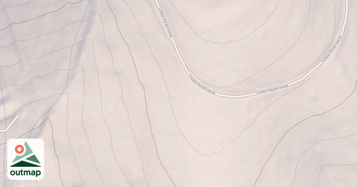 Map of USFS Motor Vehicle Use Map Trails 322317010602