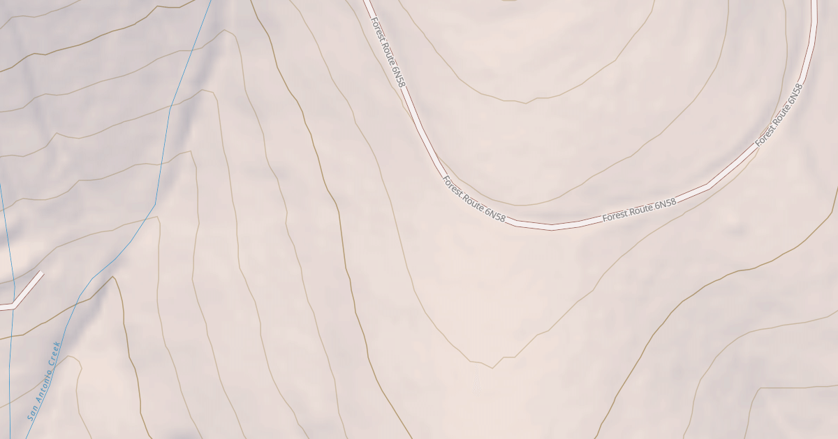 Map preview of USFS Motor Vehicle Use Map Trails 322317010602