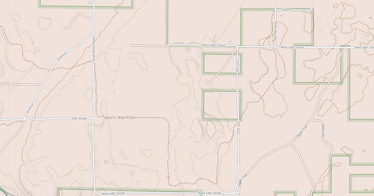 Map preview of Mcct - Big O Spur