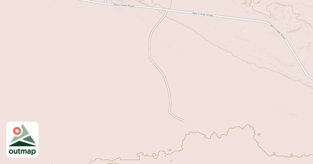 Map of RED CREEK SPUR C
