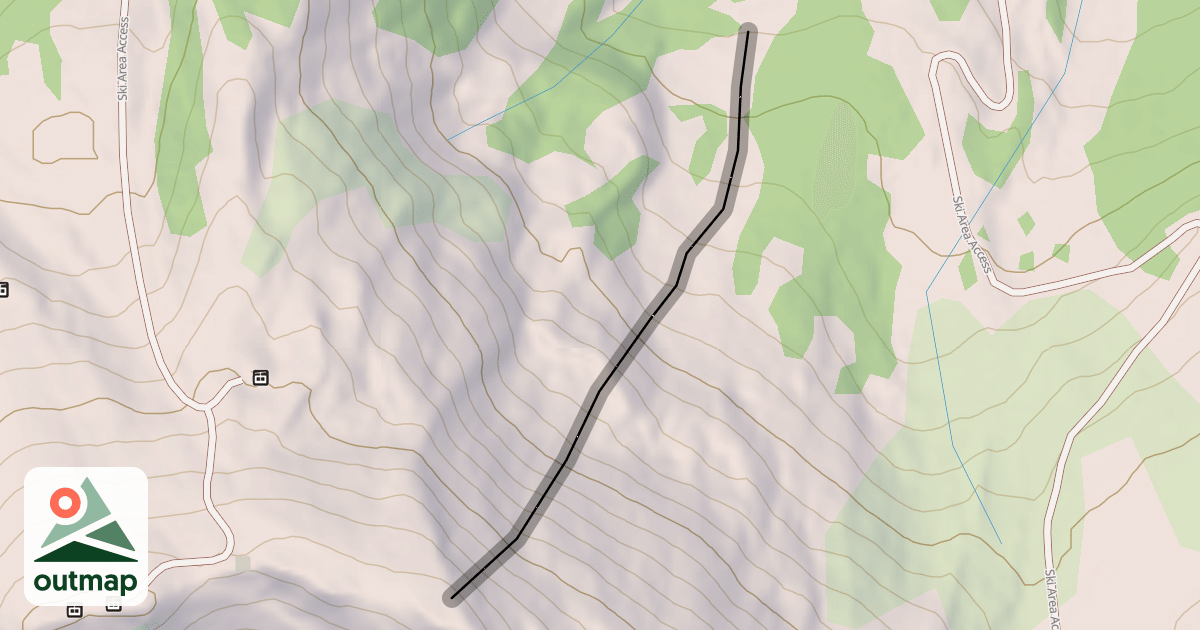 Map of Union Peak