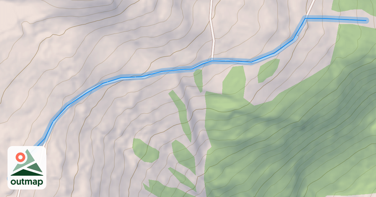 Map of Zip Trail