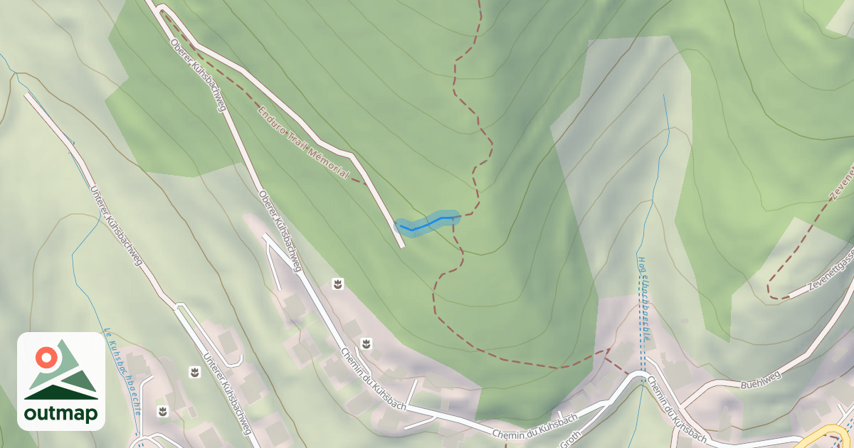 Map of Enduro Trail Mémorial
