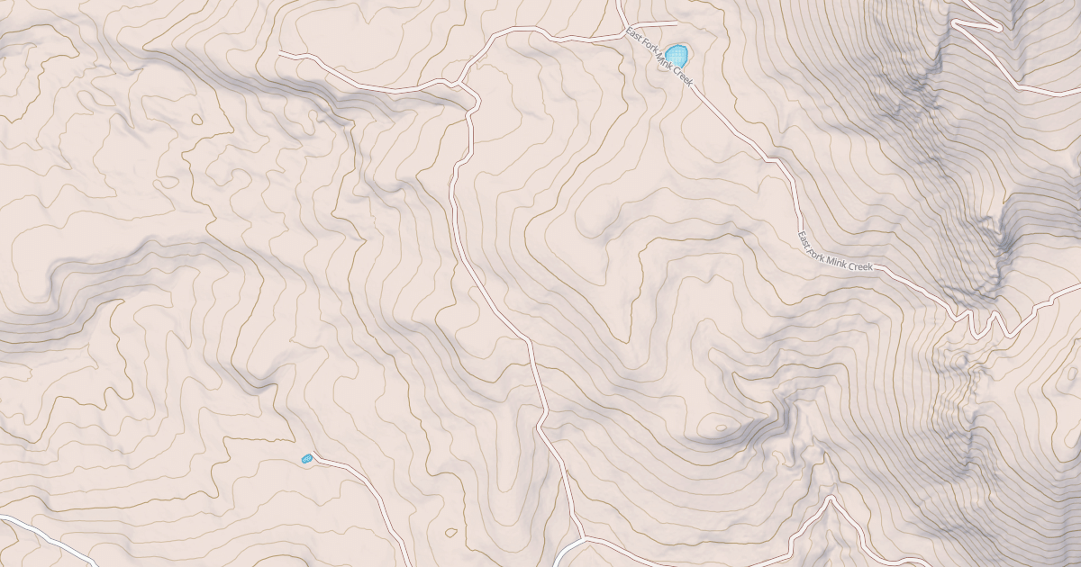 Map preview of Upper Box Canyon