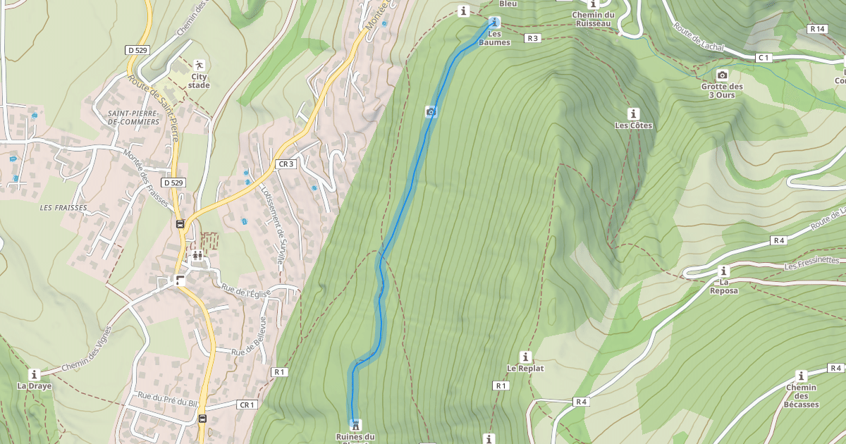 Map preview of Les Cotes