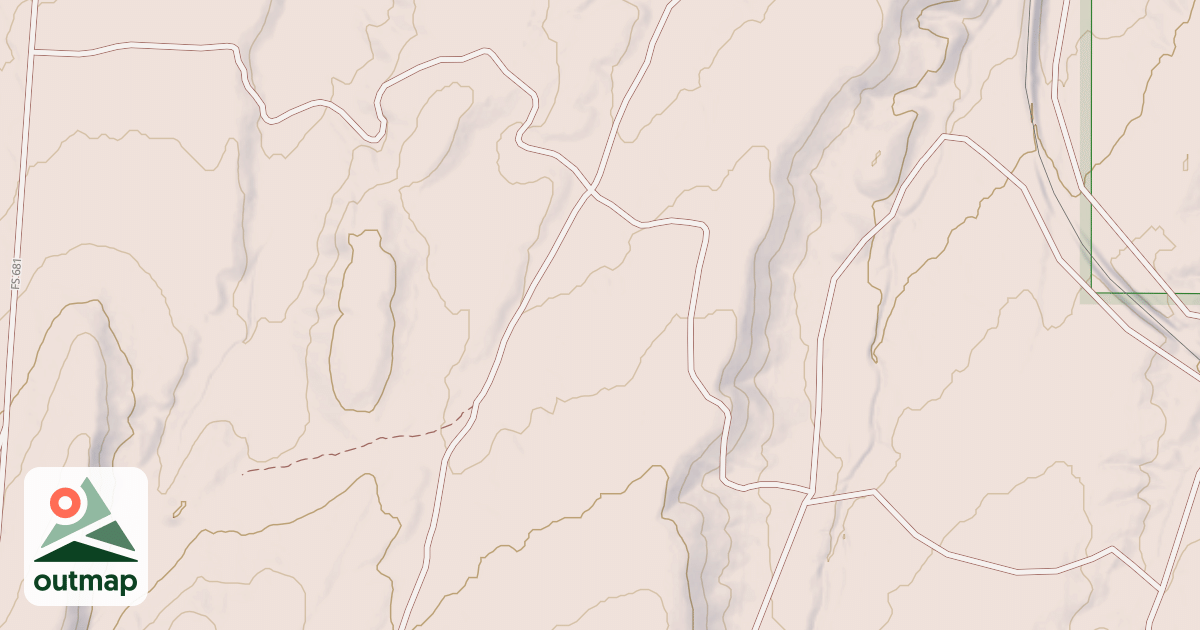 Map of DOG HOLLOW-BOULTER CREEK