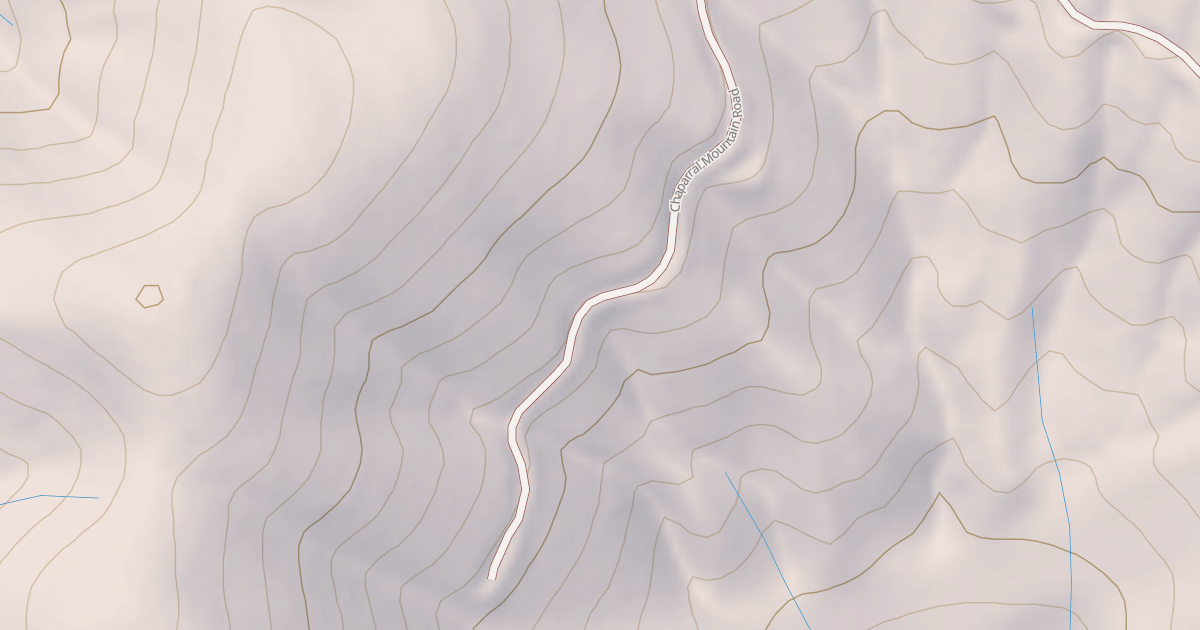 Map preview of CHAPARRAL MTN