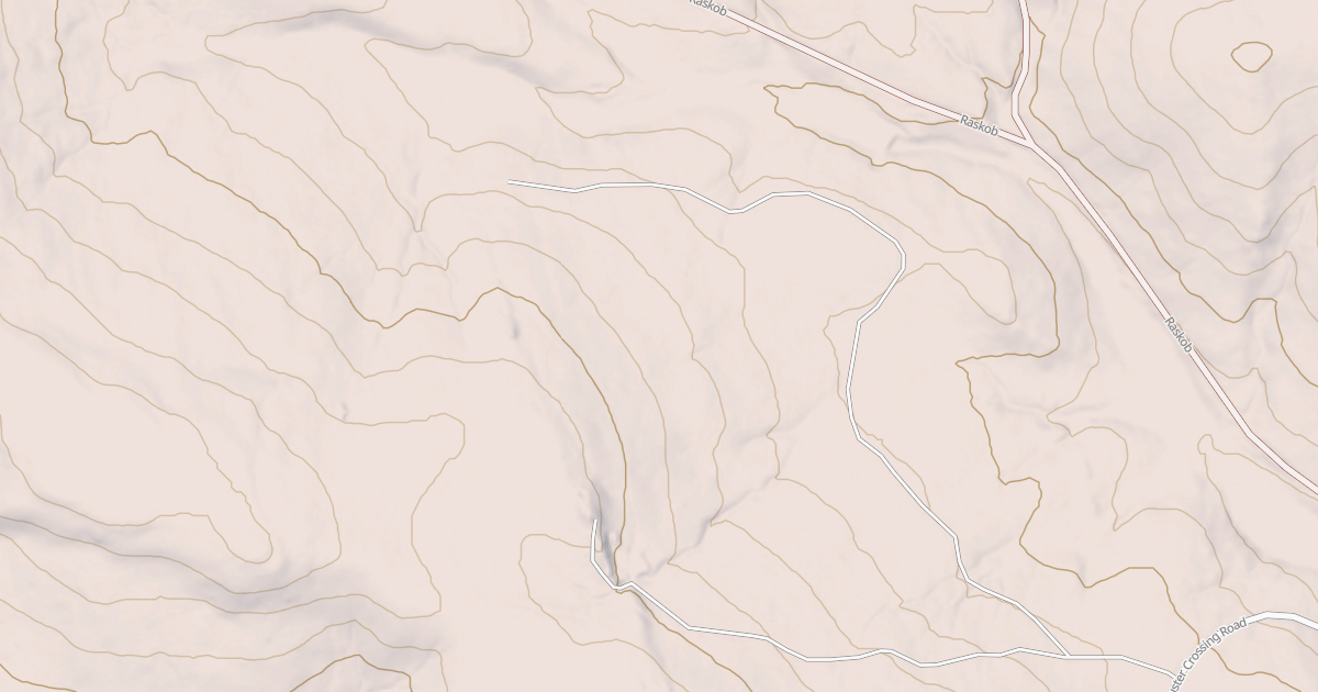 Map preview of CUSTER CROSSING BR 1K
