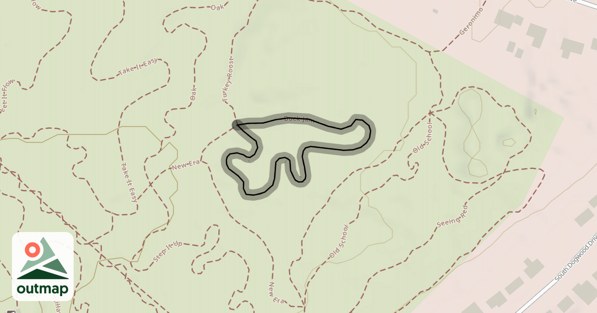 Map of Buck Jam