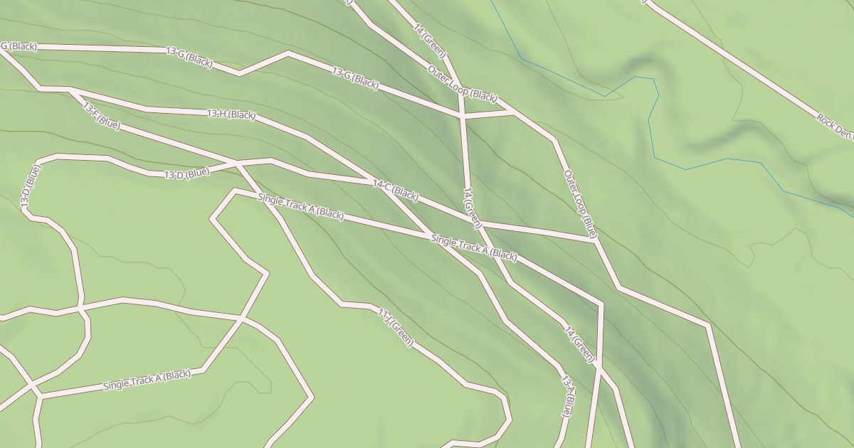 Map preview of Rock Run ATV Trails