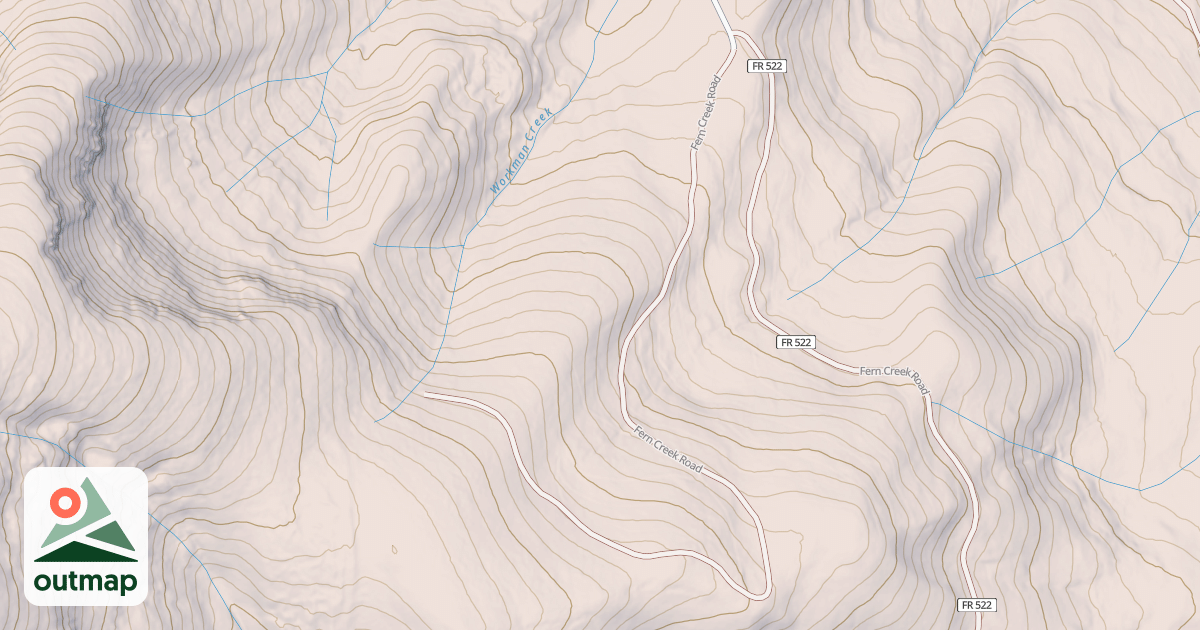Map of FERN CR