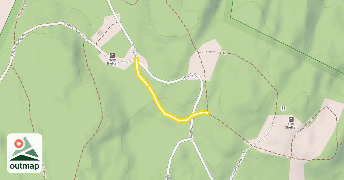 Map of Connector Trail