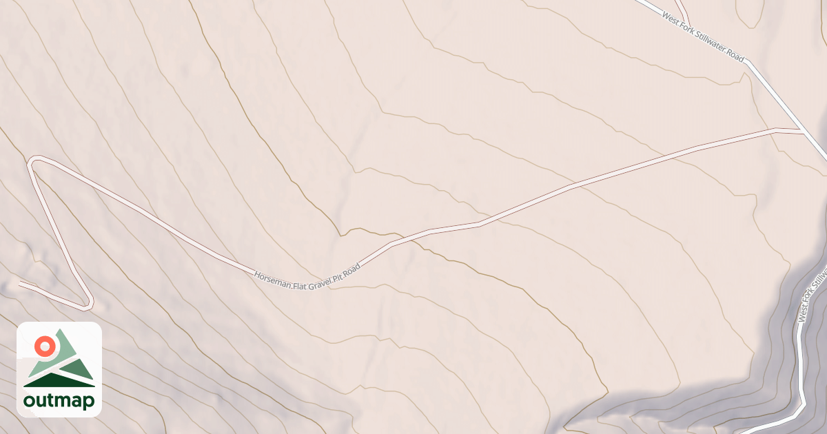 Map of HORSEMAN FLAT GRAVEL PIT