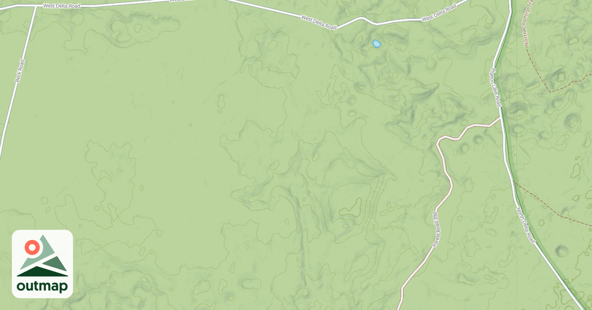 Map of FR 401A