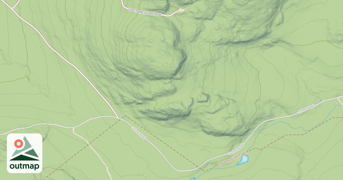 Map of School Rd