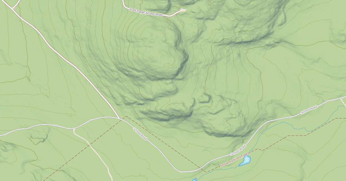 Map preview of School Rd