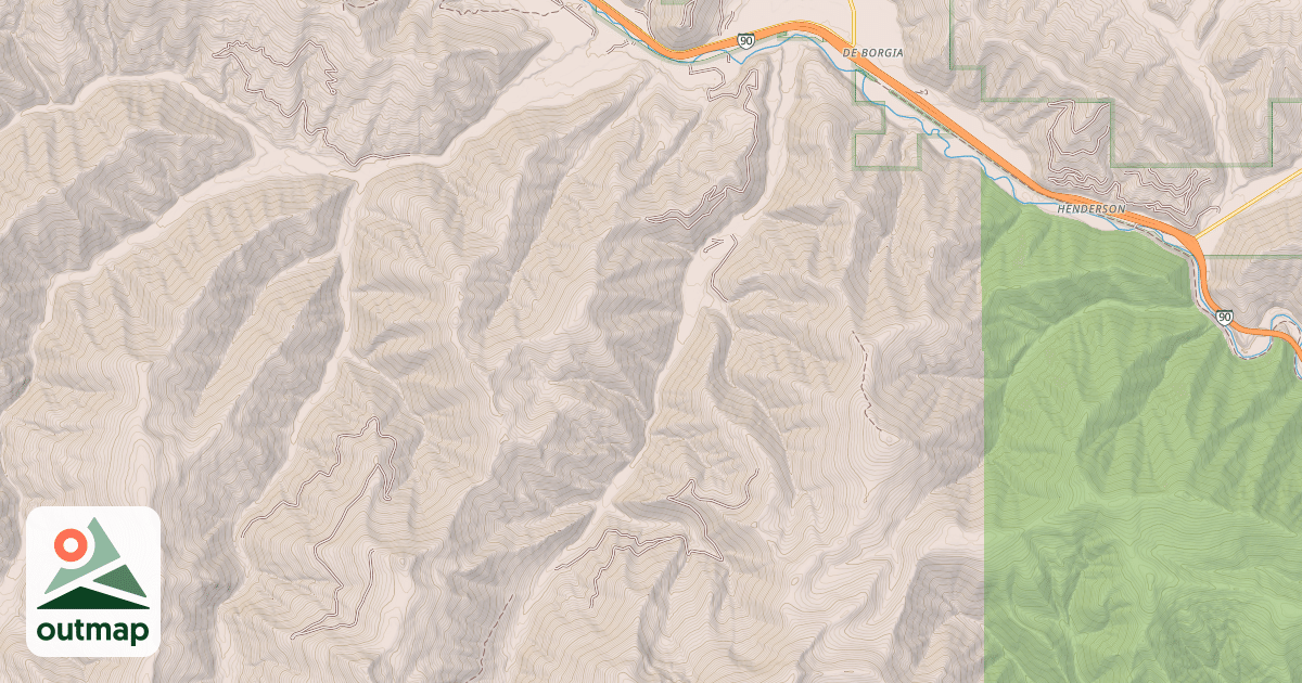 Map of DEER CREEK