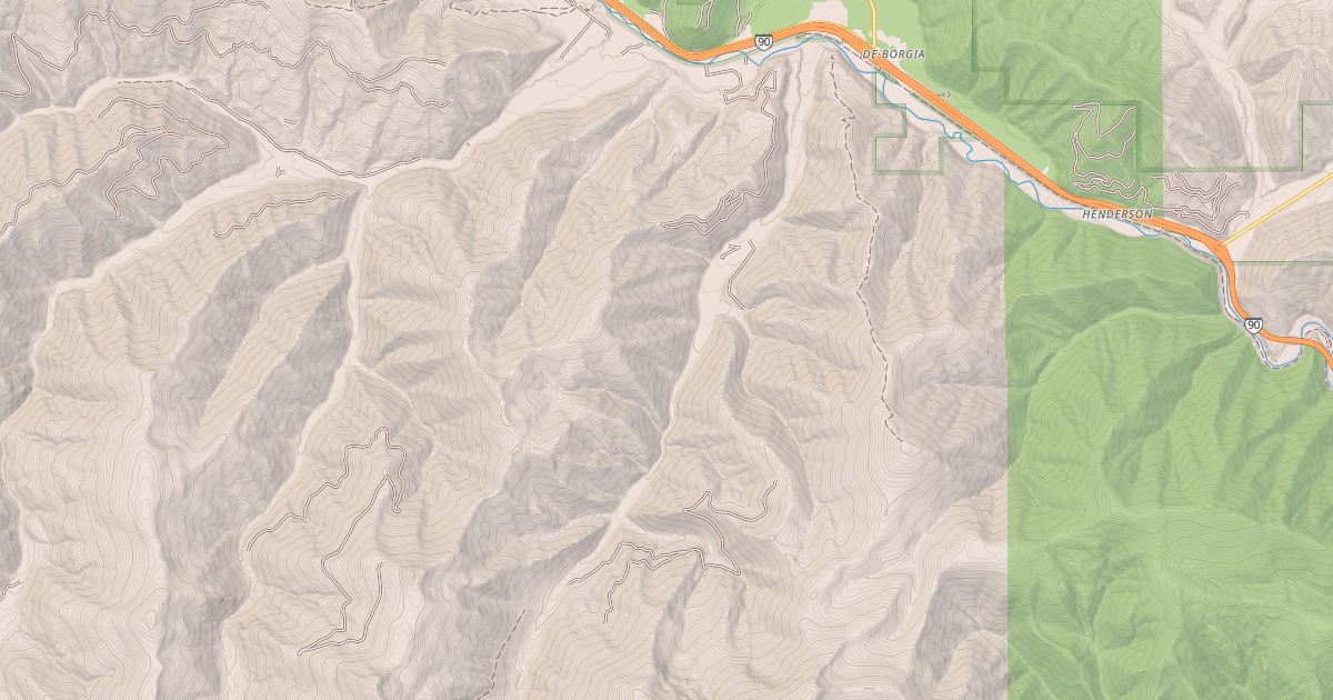 Map preview of DEER CREEK